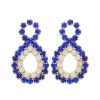 Imagem de Brinco fixo inteiro com pedra strass - 0516824
