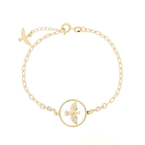 Imagem de Pulseira com pingente Espirito Santo - 0403782 