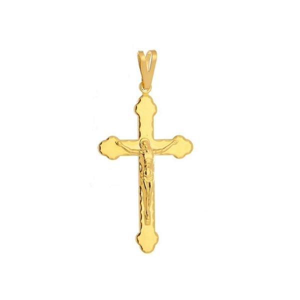 Imagem de Pingente cruz com Cristo - 0206722