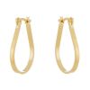 Imagem de Brinco argola chapa em gota - 0522708