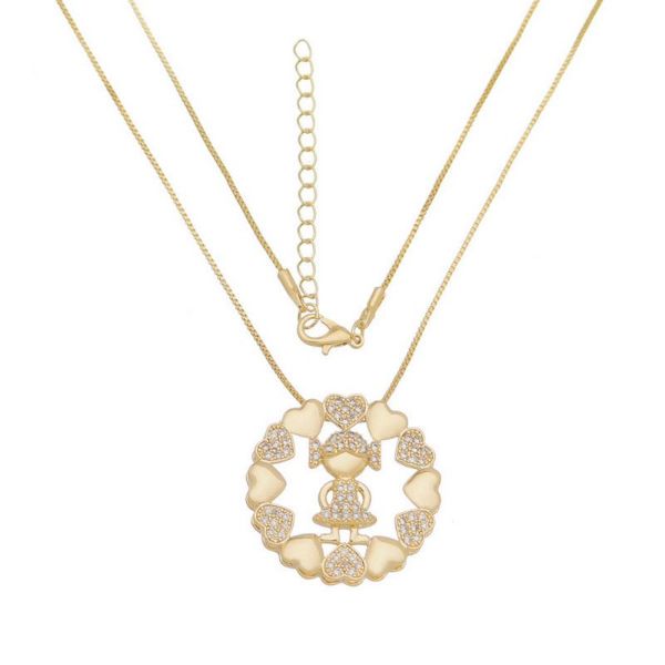 Imagem de Corrente mandala com menina - 0303797
