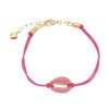 Imagem de Pulseira fita pink com búzio - 0405443