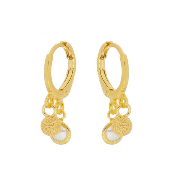 Imagem de Brinco argola click com pingente - 0524088