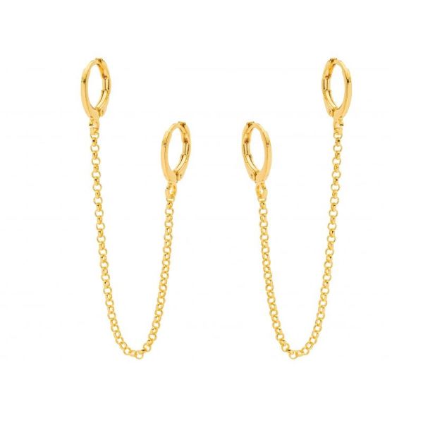 Imagem de Brinco ear line malha portuguesa - 0524092