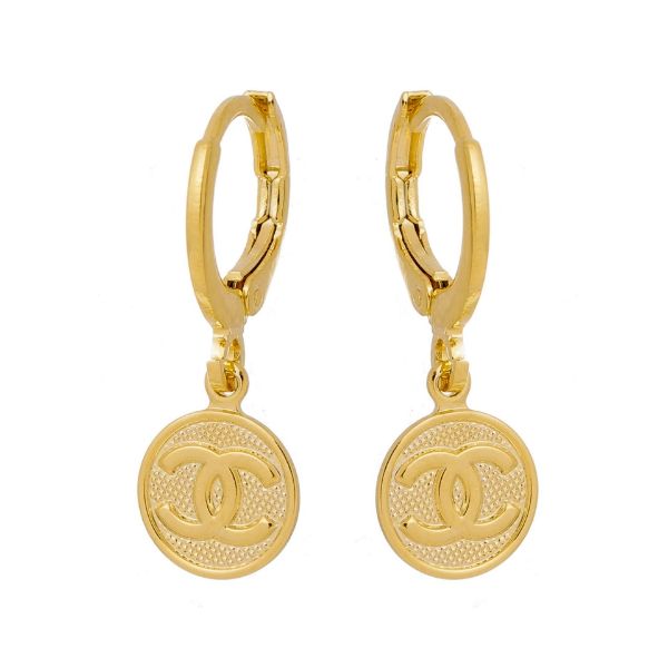 Imagem de Brinco argola click réplica Chanel - 0524954