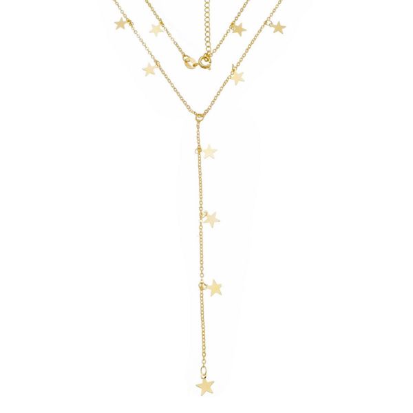 Imagem de Corrente gravatinha com estrelas - 0305747