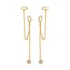 Imagem de Brinco ear line corrente e zircônia - 0525172