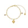 Imagem de Pulseira coração zircônias - 0405738