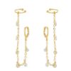 Imagem de Brinco ear line argola zircônia - 0525504