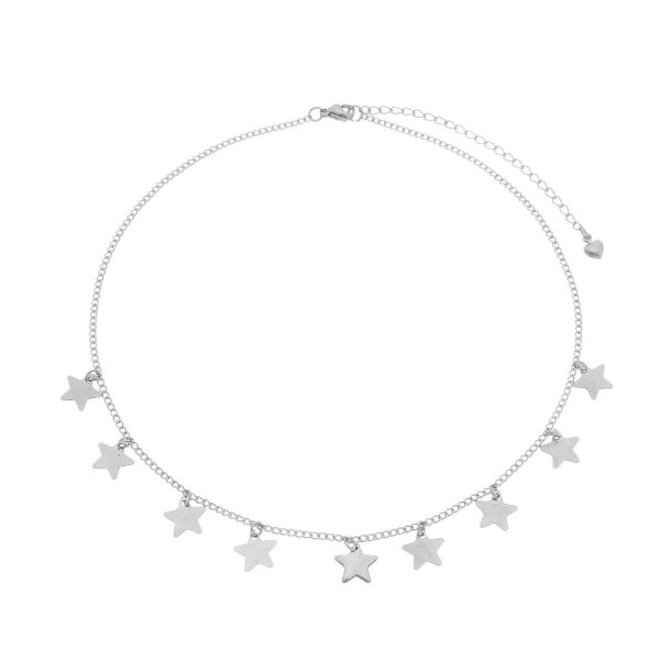 Imagem de Corrente choker com estrelas - 0305877