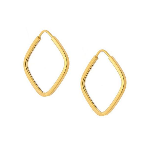 Imagem de Brinco Ouro 18k argola; 2,2x2,2cm - 1500056