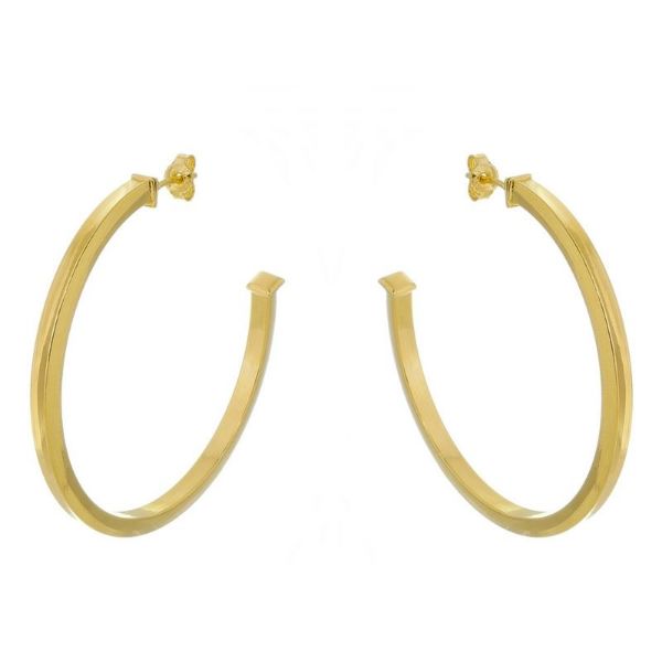 Imagem de Brinco argola tubo 3mm quadrada - 0519294