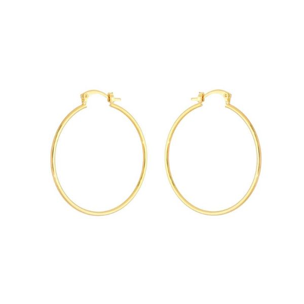 Imagem de Brinco argola fio; 3,1cm - 0523162 