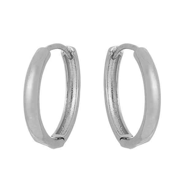 Imagem de Brinco argola click liso; 1,9cm - 0524733