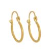 Imagem de Brinco argola fio; 1,5cm - 0525097