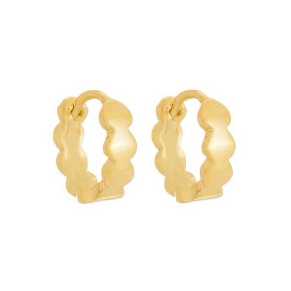 Imagem de Brinco argola click; 1,3cm - 0525041