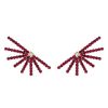 Imagem de Brinco ear cuff de pedra strass - 0517165 Várias Cores