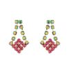 Imagem de Brinco pedras strass - 0510959 Várias Cores