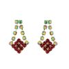 Imagem de Brinco pedras strass - 0510959 Várias Cores