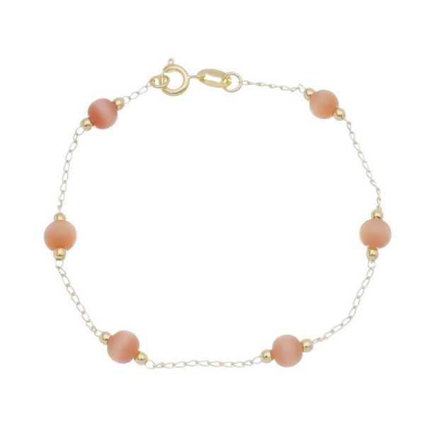 Imagem de Pulseira com pedras natural - 0404560 Rosa