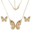 Imagem de Conjunto borboleta com pedra - 1101014 - Cores