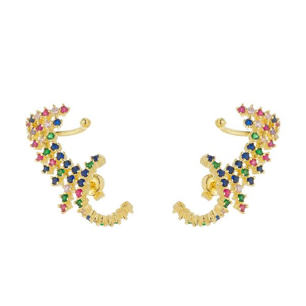 Imagem de Brinco ear cuff pedra zircônia - 0525960-Cores