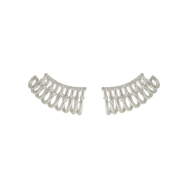 Imagem de Brinco ear cuff pedras zircônia - 0525963 - Cores