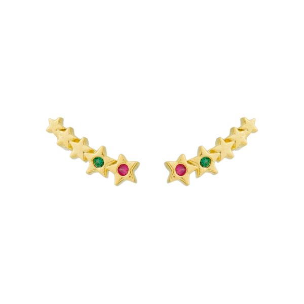Imagem de Brinco ear cuff estrela zircônia - 0526236