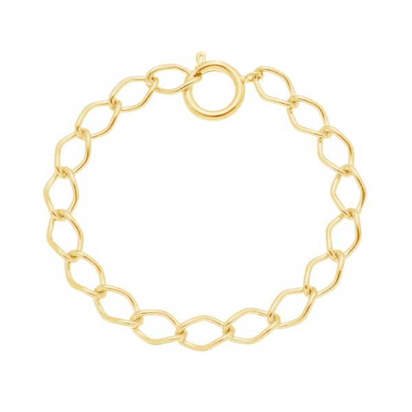 Imagem de Pulseira elos losango 8mm - 0406090