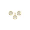 Imagem de Conjunto pedra 7mm natural branco leitoso - 1100464