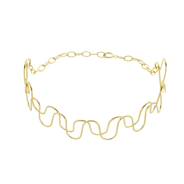 Imagem de Corrente choker fio entrelaçado - 0306648 -