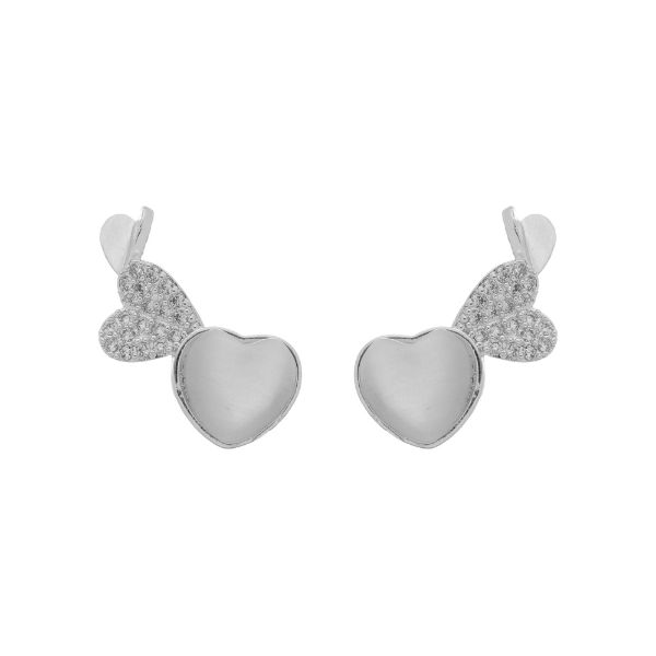 Imagem de Brinco ear cuff coração - 0526056  - 