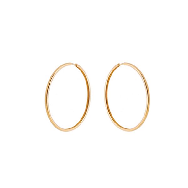 Imagem de Brinco argola fio; 3,4cm  - 0519313 -   