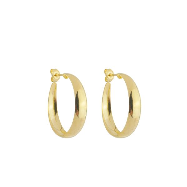 Imagem de Brinco argola chapa ; 2,9cm - 0526011 