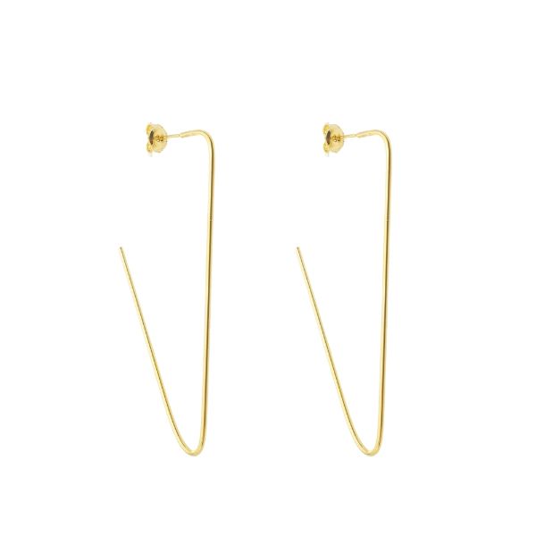 Imagem de Brinco argola fio liso; 6,3cm - 0526627