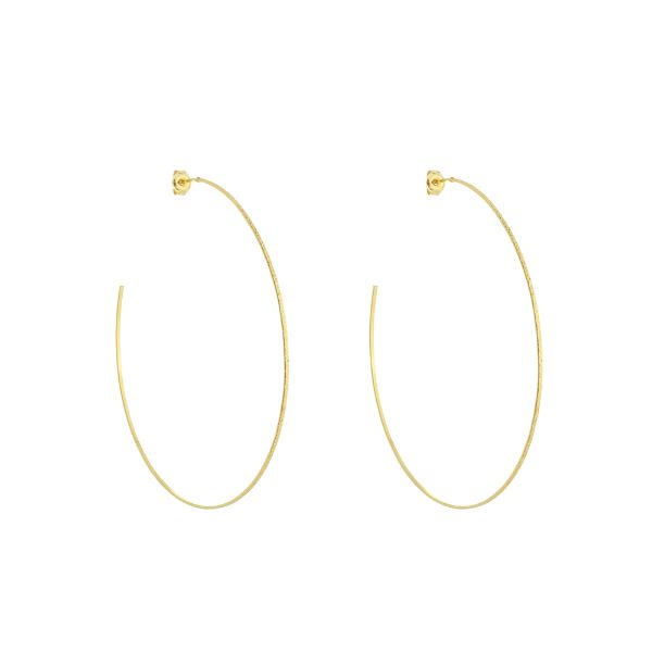 Imagem de Brinco argola fio; 7,7cm - 0526619