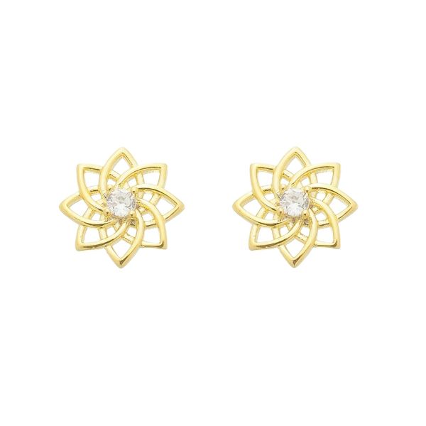 Imagem de Brinco flor vazada - 0526793