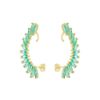 Imagem de Brinco ear cuff verde - 0527425