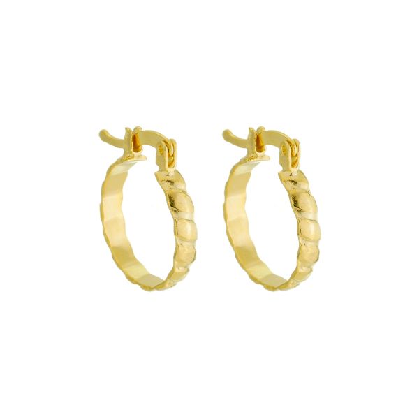 Imagem de Brinco argola trabalhada; 1,7cm - 0525920