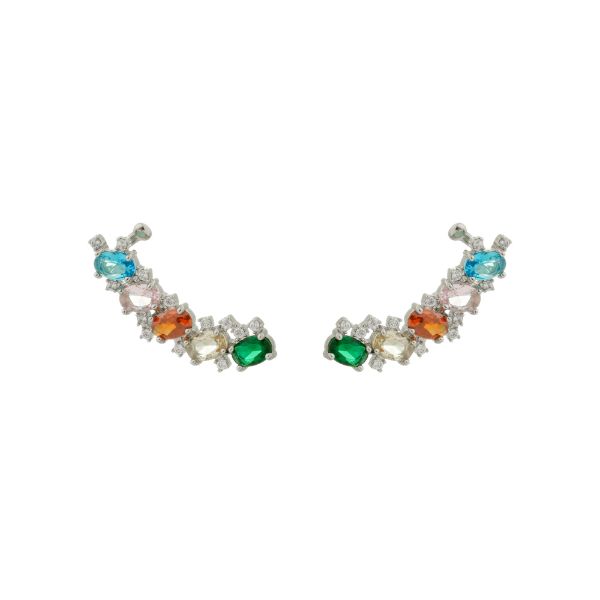 Imagem de Brinco ear cuff pedra zircônia - 0525967 - Cores