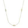Imagem de Corrente pedra colorida; 70cm - 0306339 - 