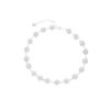 Imagem de Pulseira flor com pérola 4,5mm; 18cm - 0406206 -  