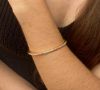 Imagem de Pulseira bracelete com pedra zircônia colorida - 0405856 -