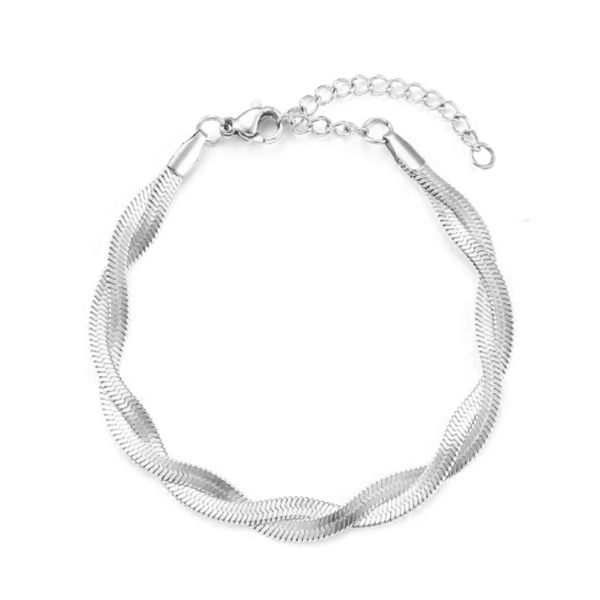 Imagem de Pulseira malha fita laminada 6,0mm - 0406340