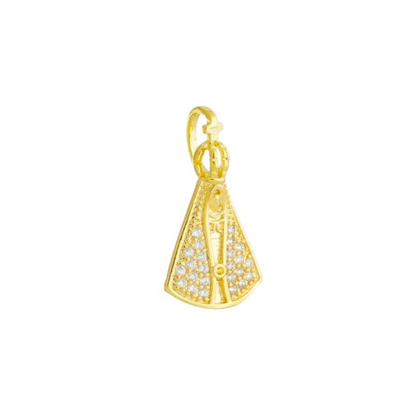 Imagem de Pingente Nossa Senhora Aparecida zircônia - 0207718