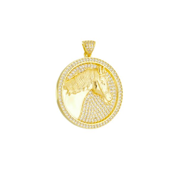 Imagem de Pingente com cavalo zircônia - 0207674
