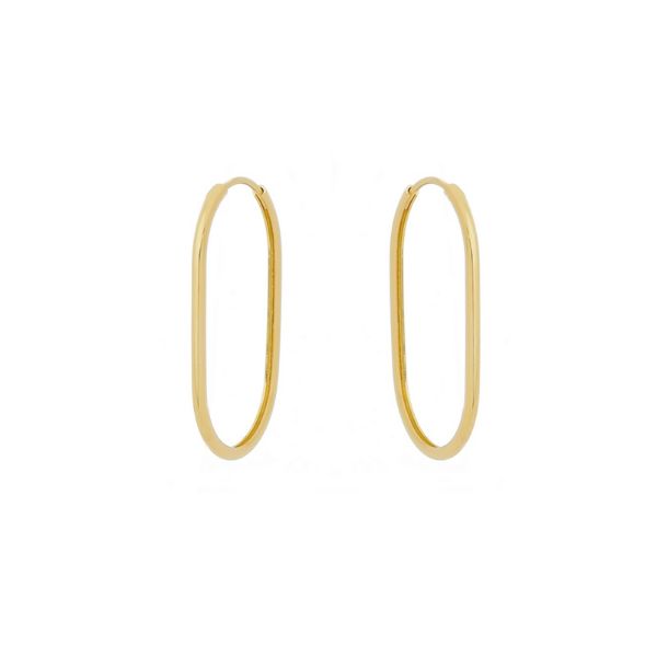 Imagem de Brinco argola oval 1,5mm - 0527565