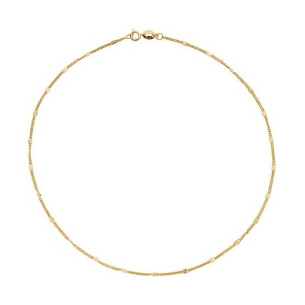 Imagem de Corrente choker com chapas diamantadas - 0306127