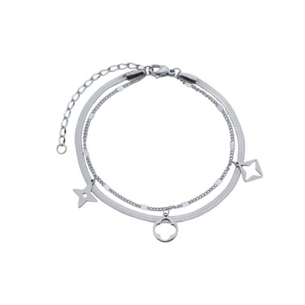 Imagem de Pulseira malha fita laminada - 0406240