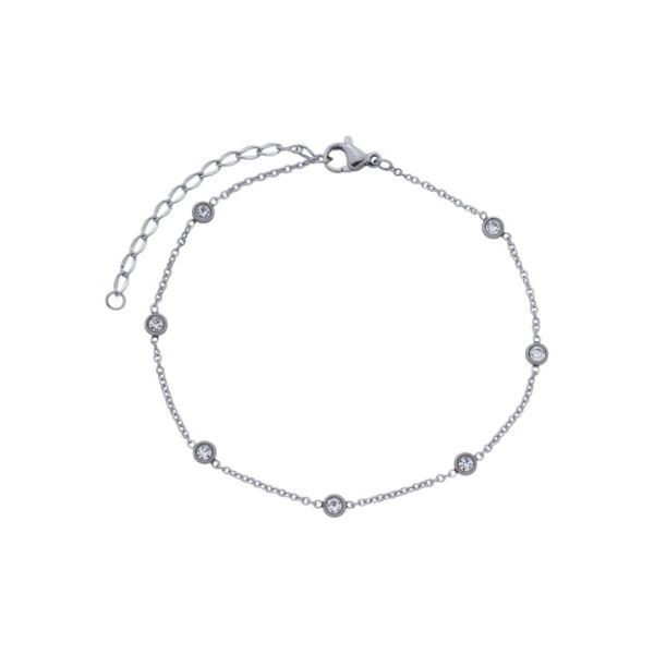 Imagem de Pulseira com pedras zircônias - 0406255